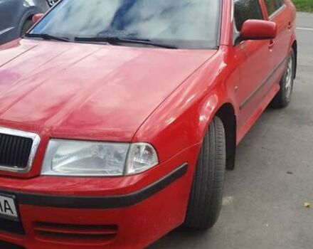 Красный Шкода Октавия, объемом двигателя 1.8 л и пробегом 279 тыс. км за 4500 $, фото 1 на Automoto.ua