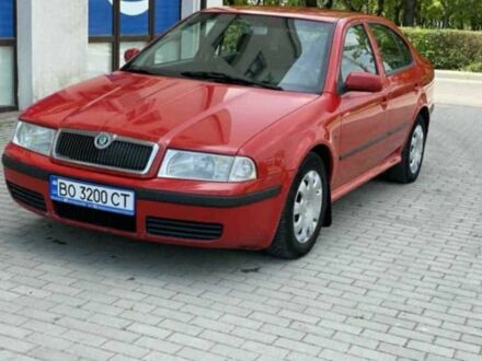 Красный Шкода Октавия, объемом двигателя 1.6 л и пробегом 227 тыс. км за 4999 $, фото 1 на Automoto.ua