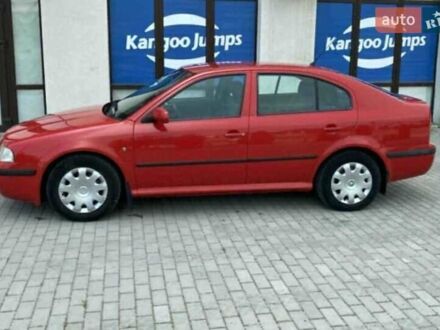 Красный Шкода Октавия, объемом двигателя 1.6 л и пробегом 227 тыс. км за 4999 $, фото 1 на Automoto.ua