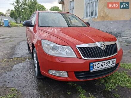 Красный Шкода Октавия, объемом двигателя 1.97 л и пробегом 295 тыс. км за 8200 $, фото 1 на Automoto.ua