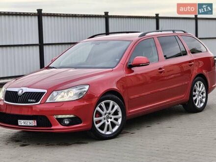 Шкода Октавия 2010 в Луцке на Automoto.ua Красный Шкода Октавия, объемом двигателя 2 л и пробегом 266 тыс. км за 7999 $, фото 1 на Automoto.ua