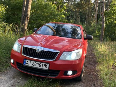 Шкода Октавия 2012 в Василькове на Automoto.ua Красный Шкода Октавия, объемом двигателя 1.6 л и пробегом 272 тыс. км за 6550 $, фото 1 на Automoto.ua