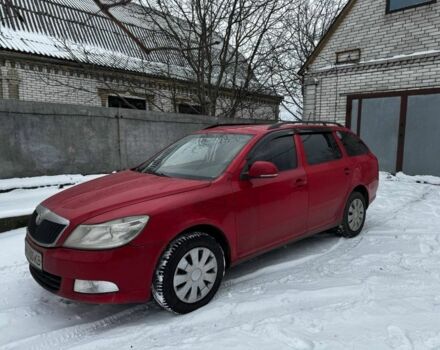 Красный Шкода Октавия, объемом двигателя 1.6 л и пробегом 247 тыс. км за 3550 $, фото 1 на Automoto.ua