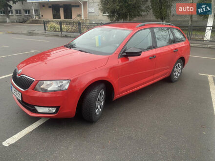 Красный Шкода Октавия, объемом двигателя 1.6 л и пробегом 251 тыс. км за 9500 $, фото 1 на Automoto.ua