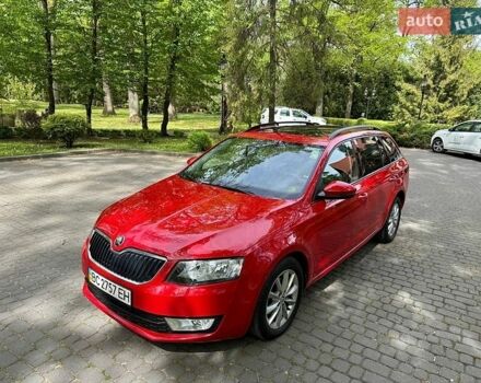 Красный Шкода Октавия, объемом двигателя 1.6 л и пробегом 250 тыс. км за 9499 $, фото 1 на Automoto.ua