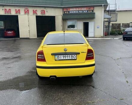 Желтый Шкода Октавия, объемом двигателя 1.78 л и пробегом 298 тыс. км за 5300 $, фото 6 на Automoto.ua