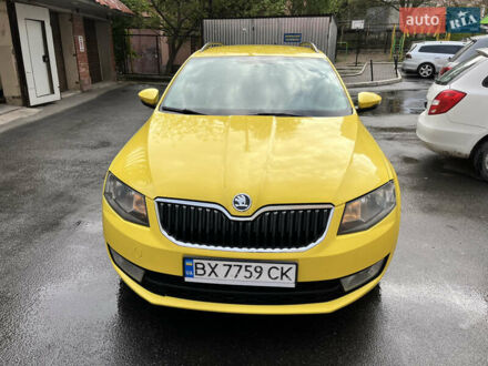 Шкода Октавия 2014 в Тернополе на Automoto.ua Желтый Шкода Октавия, объемом двигателя 1.6 л и пробегом 260 тыс. км за 9100 $, фото 1 на Automoto.ua