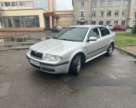 Серый Шкода Октавия, объемом двигателя 2 л и пробегом 287 тыс. км за 3900 $, фото 1 на Automoto.ua