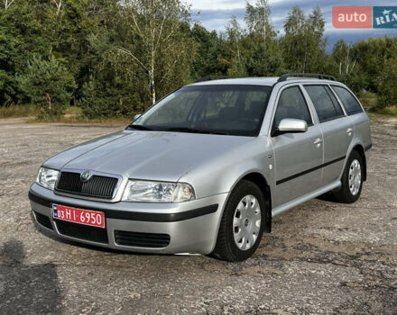 Серый Шкода Октавия, объемом двигателя 1.6 л и пробегом 206 тыс. км за 5500 $, фото 1 на Automoto.ua