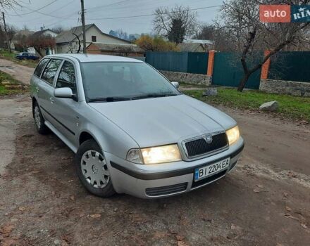 Сірий Шкода Октавія, об'ємом двигуна 1.6 л та пробігом 202 тис. км за 4850 $, фото 93 на Automoto.ua