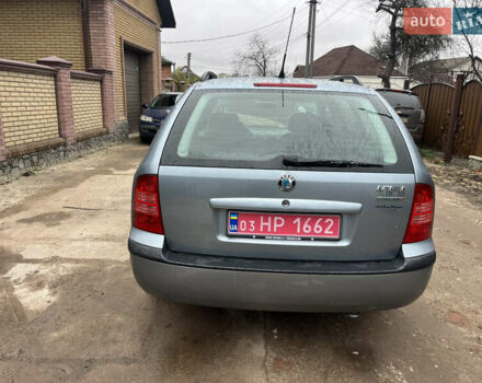 Сірий Шкода Октавія, об'ємом двигуна 1.6 л та пробігом 158 тис. км за 5350 $, фото 14 на Automoto.ua