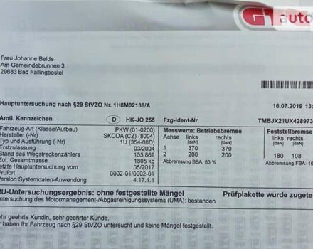 Сірий Шкода Октавія, об'ємом двигуна 1.6 л та пробігом 194 тис. км за 5500 $, фото 37 на Automoto.ua