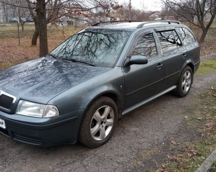 Серый Шкода Октавия, объемом двигателя 2 л и пробегом 260 тыс. км за 5200 $, фото 1 на Automoto.ua