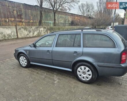 Серый Шкода Октавия, объемом двигателя 1.98 л и пробегом 186 тыс. км за 5200 $, фото 2 на Automoto.ua