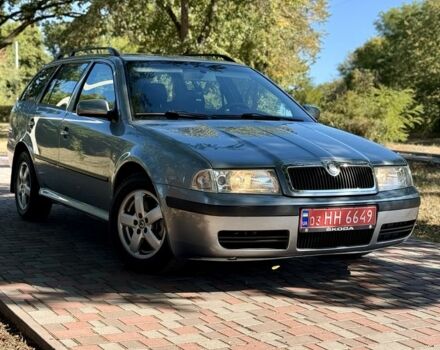 Серый Шкода Октавия, объемом двигателя 1.8 л и пробегом 220 тыс. км за 6650 $, фото 2 на Automoto.ua