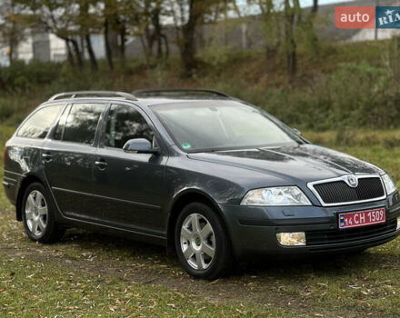 Шкода Октавия 2007 в Самборе на Automoto.ua Серый Шкода Октавия, объемом двигателя 2 л и пробегом 163 тыс. км за 8300 $, фото 2 на Automoto.ua