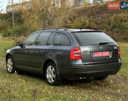 Шкода Октавия 2007 в Самборе на Automoto.ua Серый Шкода Октавия, объемом двигателя 2 л и пробегом 163 тыс. км за 8300 $, фото 8 на Automoto.ua
