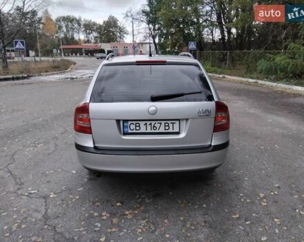 Серый Шкода Октавия, объемом двигателя 1.6 л и пробегом 227 тыс. км за 5750 $, фото 4 на Automoto.ua