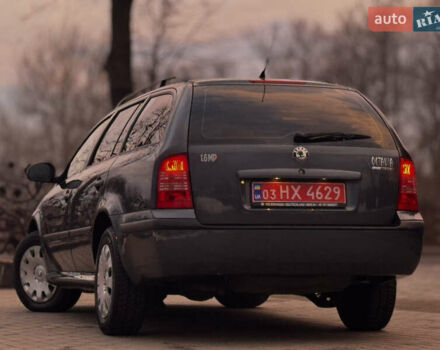 Сірий Шкода Октавія, об'ємом двигуна 1.6 л та пробігом 139 тис. км за 6600 $, фото 12 на Automoto.ua