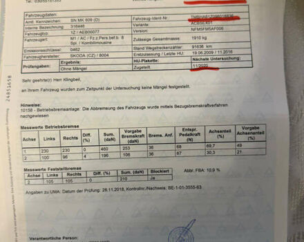 Серый Шкода Октавия, объемом двигателя 1.6 л и пробегом 181 тыс. км за 8888 $, фото 26 на Automoto.ua