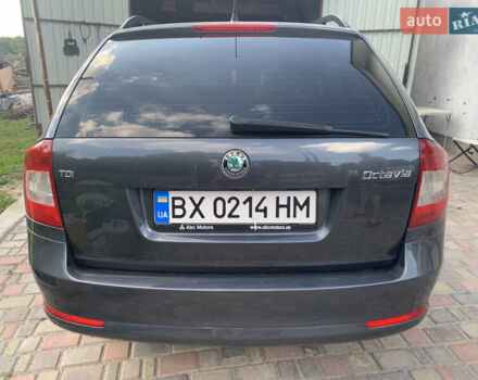 Серый Шкода Октавия, объемом двигателя 1.6 л и пробегом 243 тыс. км за 8500 $, фото 4 на Automoto.ua
