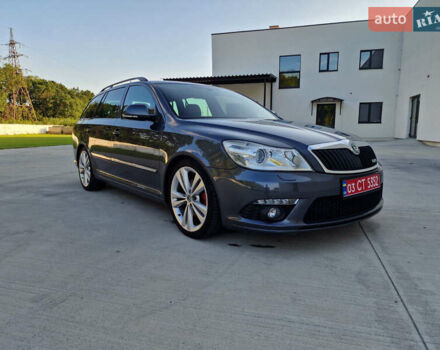Серый Шкода Октавия, объемом двигателя 2 л и пробегом 217 тыс. км за 9500 $, фото 1 на Automoto.ua
