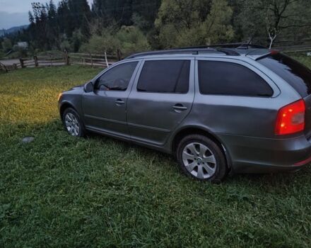 Серый Шкода Октавия, объемом двигателя 2 л и пробегом 243 тыс. км за 9800 $, фото 1 на Automoto.ua