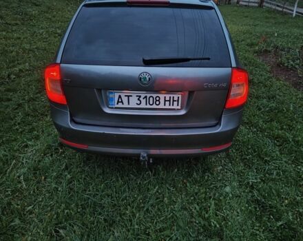 Серый Шкода Октавия, объемом двигателя 2 л и пробегом 243 тыс. км за 9800 $, фото 3 на Automoto.ua