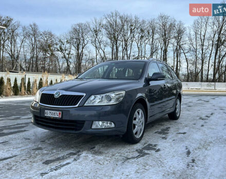 Серый Шкода Октавия, объемом двигателя 2 л и пробегом 191 тыс. км за 11850 $, фото 1 на Automoto.ua