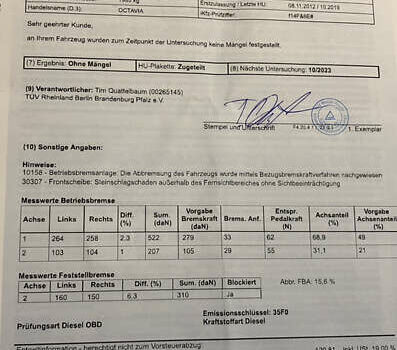 Серый Шкода Октавия, объемом двигателя 1.97 л и пробегом 282 тыс. км за 11700 $, фото 94 на Automoto.ua