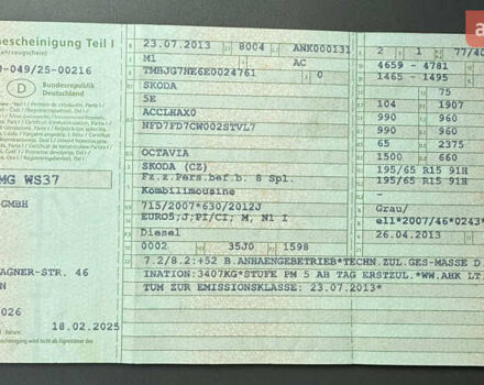 Серый Шкода Октавия, объемом двигателя 1.6 л и пробегом 226 тыс. км за 9350 $, фото 12 на Automoto.ua