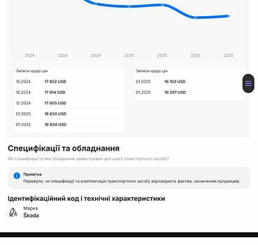Серый Шкода Октавия, объемом двигателя 1.97 л и пробегом 239 тыс. км за 15900 $, фото 52 на Automoto.ua