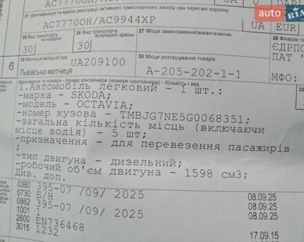 Сірий Шкода Октавія, об'ємом двигуна 1.6 л та пробігом 245 тис. км за 10800 $, фото 23 на Automoto.ua