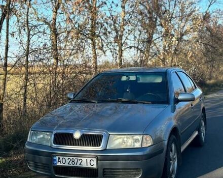 Серый Шкода Октавия, объемом двигателя 1.98 л и пробегом 162 тыс. км за 4200 $, фото 2 на Automoto.ua