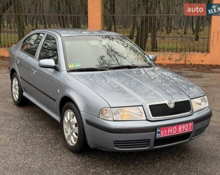 Серый Шкода Октавия, объемом двигателя 2 л и пробегом 159 тыс. км за 6500 $, фото 1 на Automoto.ua