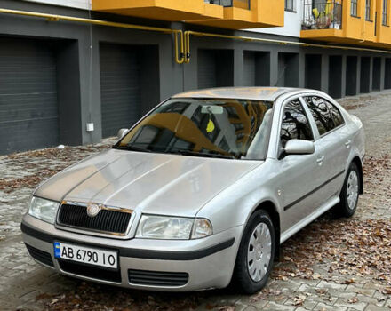 Серый Шкода Октавия, объемом двигателя 1.6 л и пробегом 215 тыс. км за 4550 $, фото 1 на Automoto.ua