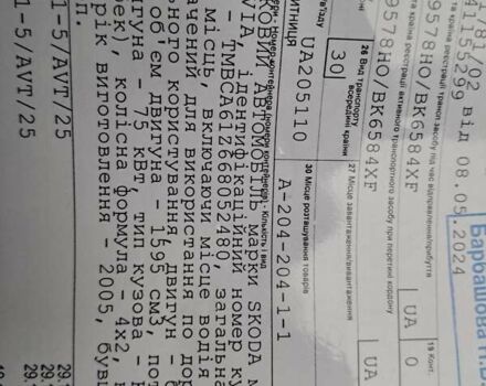 Сірий Шкода Октавія, об'ємом двигуна 1.6 л та пробігом 196 тис. км за 5800 $, фото 34 на Automoto.ua