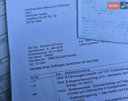Сірий Шкода Октавія, об'ємом двигуна 1.6 л та пробігом 131 тис. км за 7100 $, фото 38 на Automoto.ua