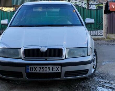 Серый Шкода Октавия, объемом двигателя 1.6 л и пробегом 406 тыс. км за 3111 $, фото 1 на Automoto.ua