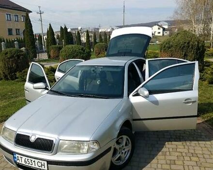 Серый Шкода Октавия, объемом двигателя 2 л и пробегом 296 тыс. км за 4350 $, фото 17 на Automoto.ua