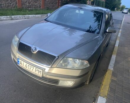 Серый Шкода Октавия, объемом двигателя 2 л и пробегом 240 тыс. км за 6500 $, фото 1 на Automoto.ua