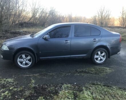 Серый Шкода Октавия, объемом двигателя 2 л и пробегом 217 тыс. км за 4800 $, фото 2 на Automoto.ua