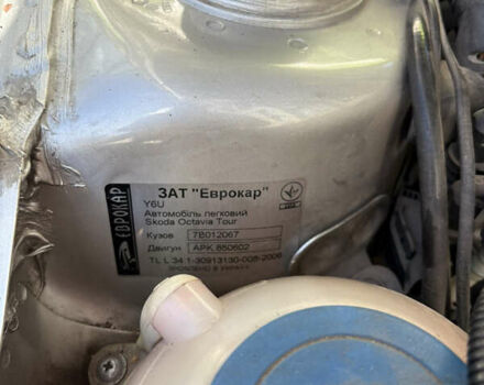 Серый Шкода Октавия, объемом двигателя 1.98 л и пробегом 126 тыс. км за 7999 $, фото 2 на Automoto.ua