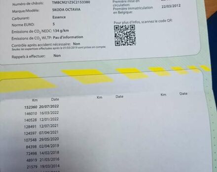 Серый Шкода Октавия, объемом двигателя 1.2 л и пробегом 182 тыс. км за 9000 $, фото 3 на Automoto.ua