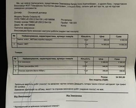 Сірий Шкода Октавія, об'ємом двигуна 1.39 л та пробігом 196 тис. км за 7399 $, фото 5 на Automoto.ua
