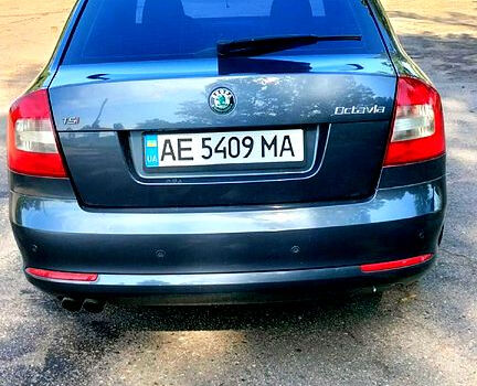 Серый Шкода Октавия, объемом двигателя 1.8 л и пробегом 194 тыс. км за 8000 $, фото 3 на Automoto.ua