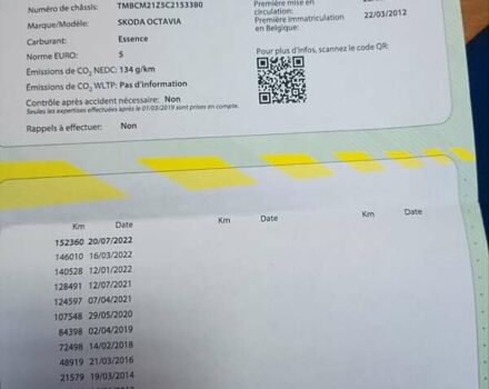 Серый Шкода Октавия, объемом двигателя 1.2 л и пробегом 183 тыс. км за 9000 $, фото 11 на Automoto.ua