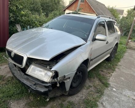 Серый Шкода Октавия, объемом двигателя 2 л и пробегом 280 тыс. км за 1401 $, фото 1 на Automoto.ua