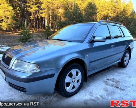 Серый Шкода Октавия, объемом двигателя 1.9 л и пробегом 228 тыс. км за 4450 $, фото 1 на Automoto.ua