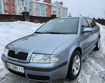 Серый Шкода Октавия, объемом двигателя 1.6 л и пробегом 185 тыс. км за 5500 $, фото 1 на Automoto.ua